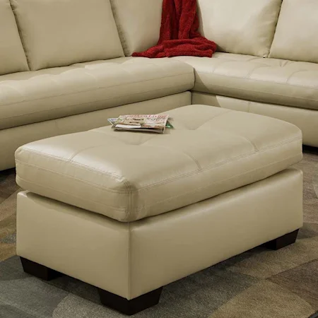 Contemporary Ottoman in Rectangle Shape